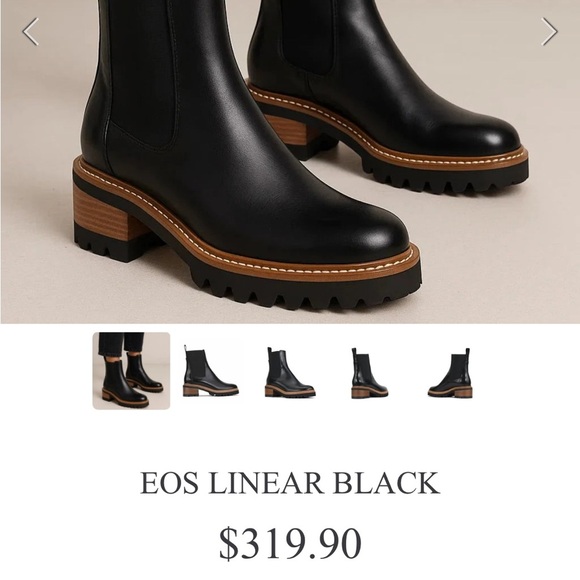 NEW EOS Linear Black with brown details in leather size 39 - Picture 2 of 15